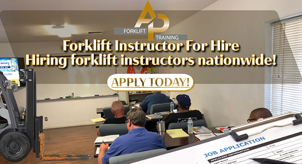 Hiring forklift instructors nationwide