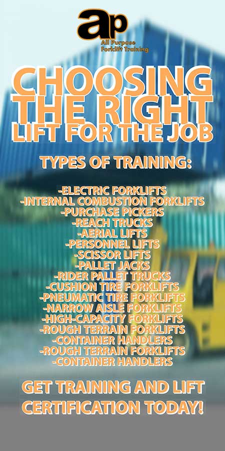 Choosing The Right Lift For The Job