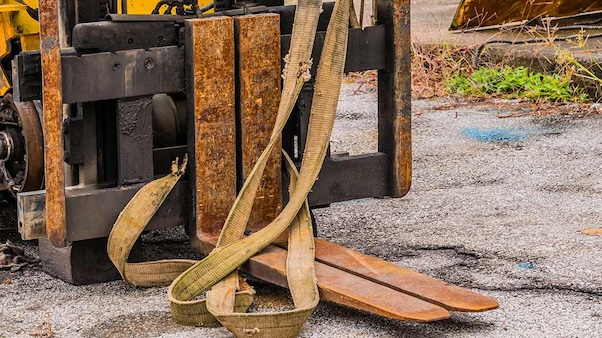 Wear And Tear Forklift Forks