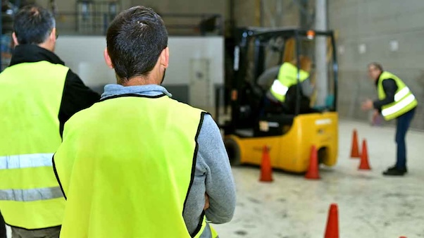 Learning How To Operate A Forklift